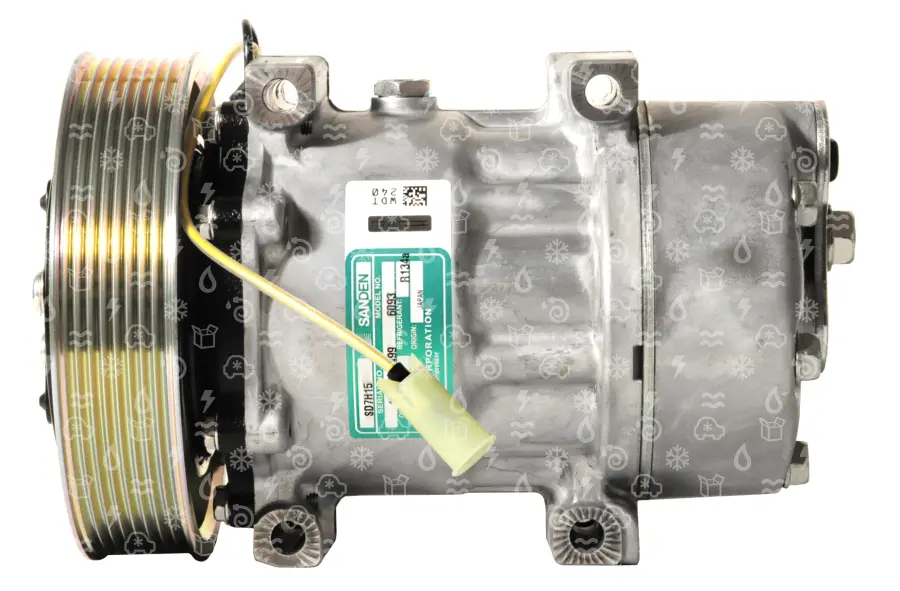 kompresor SANDEN 7H15, model 6093/8192, RENAULT, OEM 5010605063